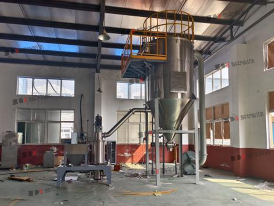 瀝青焦氣流粉碎機--安徽某公司